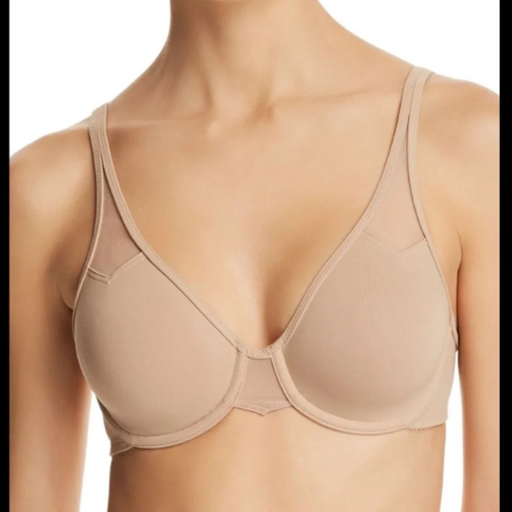 RARE! NWOT Body by Wacoal Seamless Underwire T-Shirt Bra in Cappuccino - 32DDD